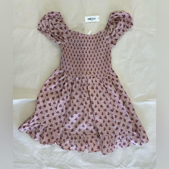 NWT Rylee + Cru Teen Stella Dress - Blush Fleur Size 12 - Picture 3 of 6
